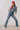 The French Song Mid Rise Bootcut Jeans