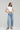 Moon Curve Raw Hem Crop Jeans HJ129