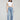 Moon Curve Raw Hem Crop Jeans