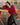 Petite Studio's Carmina Wool Cardigan in Red