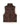 Petite Studio's Camilla Shearling Vest Jacket in Chocolate
