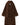 Petite Studio's Carina Wool Scarf Coat in Chocolate