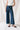 Petite Studio's Esme High-Rise Wide-Leg Cropped Jeans in Vintage Indigo