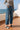 Petite Studio's Evie Mid-Rise Barrel Jeans in Vintage Blue