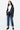 Manhattan High Rise Straight Ankle Jeans