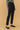 Two Shots Petite High Rise Straight Crop Jeans - Black