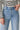 Manhattan High Rise Straight Ankle Jeans