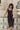 Petite Studio's Fynn Midi Dress in Black Cherry