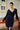 Galvin Wool Knit Sheath Mini Dress - Black