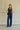 Petite Studio's Darien Cotton Vest in Indigo