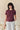 Petite Studio's Eunice Cotton T-shirt in Angora Red