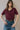Basti Reversible Merino Wool Cardigan – Burgundy
