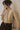 Alexie Cotton Robe Shirt - Khaki Striped