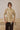 Alexie Cotton Robe Shirt - Khaki Striped