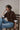 Nori Merino Wool Scarf Sweater - Chocolate