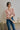 Paisley Mohair Sweater - Melon