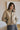 Anora Cropped Bomber Cotton Jacket - Camel