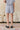 Petite Studio's Elliot Cotton Shorts in Serenity Blue