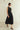 Petite Studio's Atticus Linen Midi Skirt in Black
