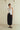 Petite Studio's Quentin Jersey Cotton Cocoon Skirt in Black