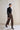 Parker Cropped Wool Pants - Brown