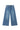 Petite Studio's Esme High-Rise Wide-Leg Cropped Jeans in Mist Blue