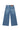 Petite Studio's Esme High-Rise Wide-Leg Cropped Jeans in Mist Blue