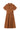 Petite Studio's Ellory Cotton Shirt Dress in Ginger