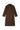 Matilda Wool Coat – Dark Umber