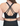 Black Leopard Longline Bra