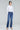 Manhattan High Rise Straight Ankle Jeans