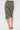Petite Linen Elastic Waist Side Ruched Hem