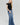 Hey Joanie Ocean Wave Denim Skirt- Etela Petite