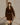 Petite Studio's Abby Corduroy Dress in Brown