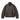Petite Studio's Ashley Oversized Faux Leather Jacket in Dark Umber