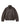 Petite Studio's Ashley Oversized Faux Leather Jacket in Dark Umber