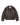 Petite Studio's Ashley Oversized Faux Leather Jacket in Dark Umber