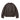 Petite Studio's Ashley Oversized Faux Leather Jacket in Dark Umber