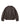 Petite Studio's Ashley Oversized Faux Leather Jacket in Dark Umber