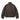 Petite Studio's Ashley Oversized Faux Leather Jacket in Dark Umber