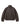 Petite Studio's Ashley Oversized Faux Leather Jacket in Dark Umber