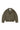 Petite Studio's Ashley Oversized Suede Jacket in Kahki Green