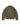 Petite Studio's Ashley Oversized Suede Jacket in Kahki Green