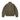 Petite Studio's Ashley Oversized Suede Jacket in Kahki Green