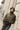 Petite Studio's Ashley Oversized Suede Jacket in Kahki Green