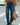 Petite Studio's Bentley Straight Cropped Jeans in Dark Indigo