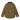 Petite Studio's Bryce Cotton Barn Jacket in Olive Brown