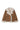 Petite Studio's Callen Suede and Fur Faux Shearling Coat in Tawny