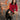 Petite Studio's Carmina Wool Cardigan in Red