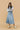 Hey Joanie Monica Swing Denim Midi Skirt- Etela Petite